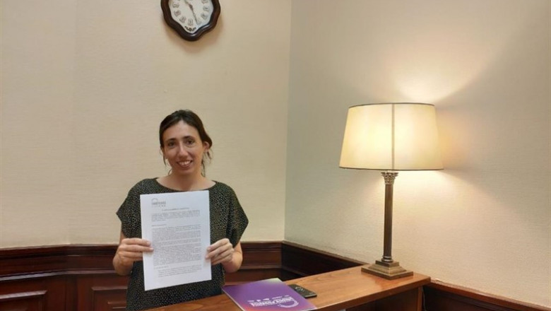 La diputada de En Comú, María Freixanet, registra en el Congreso varias iniciativas sobre violencia machista | EN COMÚ ep la diputada de en comu maria freixanet registra en el congreso varias iniciativas sobre violencia