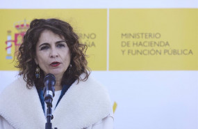 ep la ministra de hacienda maria jesus montero atiende a los medios de comunicacion durante la