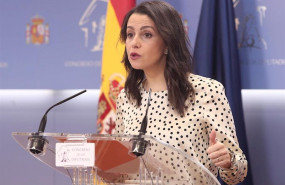 ep la portavoz de ciudadanos en el congreso ines arrimadas en rueda de prensa tras presentar en la