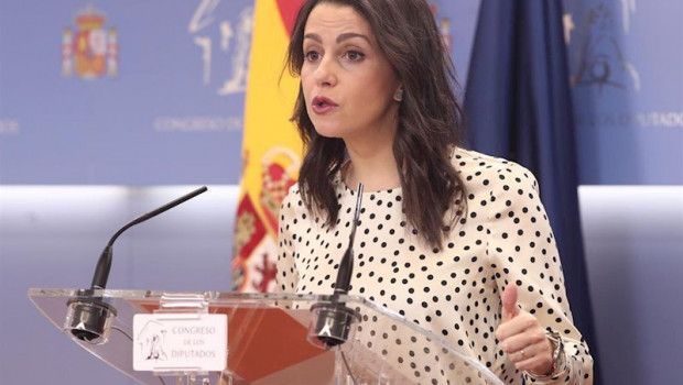 ep la portavoz de ciudadanos en el congreso ines arrimadas en rueda de prensa tras presentar en la