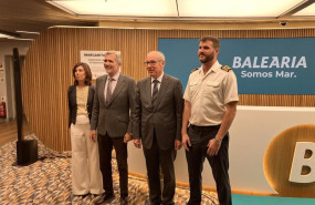 ep la presidenta de la fundacion margarita salas lucia vinuela el presidente de baleria aldofo utor