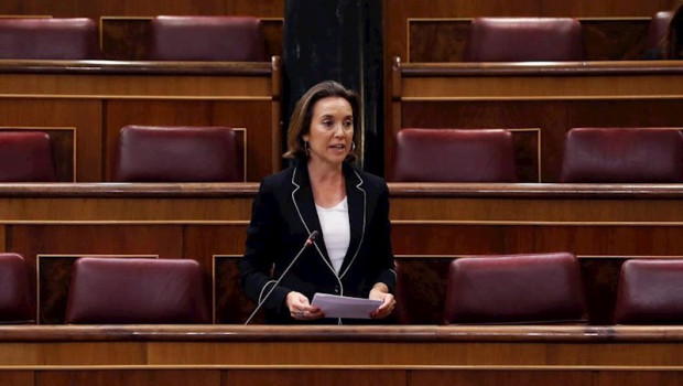 ep la vicesecretaria de politica social del pp cuca gamarra en madrid espana a 15 de abril de 2020