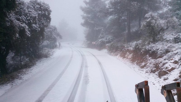 ep nieve en la calzada