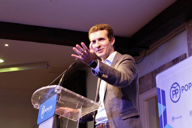 Pablo Casado, acto de precandidatura en Palma | EUROPA PRESS ep pablo casado actoprecandidaturapalma