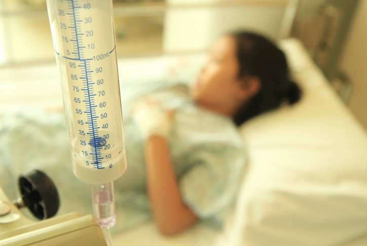 ep patient on hospital bed