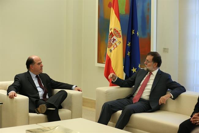 Rajoy recibe en La Moncloa a Julio Borges | EUROPA PRESS ep rajoy recibela moncloajulio borges