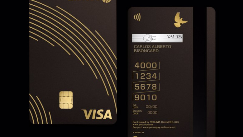 Tarjeta de Bison Bank, emitida junto a Pecunpay. | BISON BANK ep tarjeta de bison bank emitida junto a pecunpay