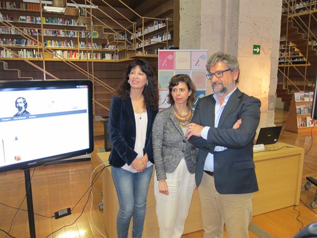 Valladolid. Presentación de los dos microespacios web | EUROPA PRESS ep valladolid presentacionlosmicroespacios web
