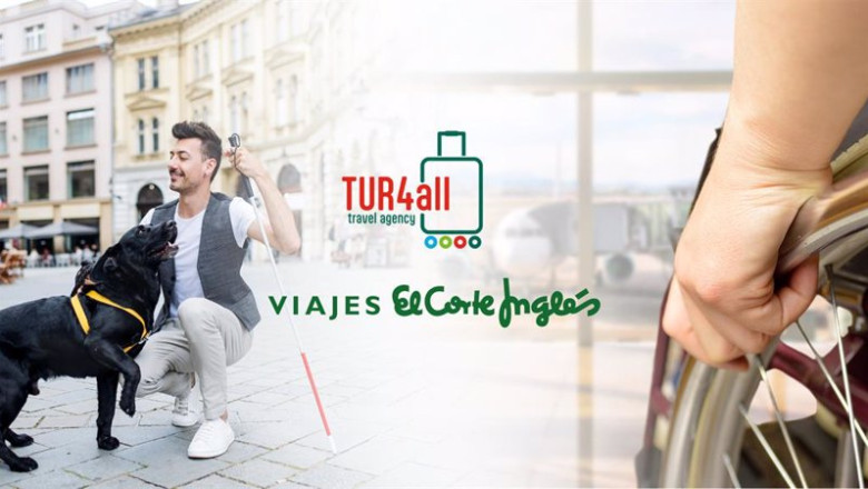 Viajes El Corte Inglés se alía con Tur4all Travel para promover el turismo accesible. | VIAJES EL CORTE INGLÉS ep viajes el corte ingles se alia con tur4all travel para promover el turismo accesible