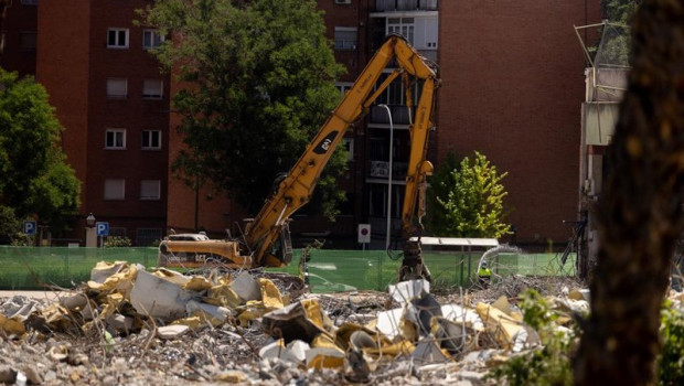 ep vista de las obras de la urbanizacion de ermita del santo a 25 de mayo de 2026 en madrid espana