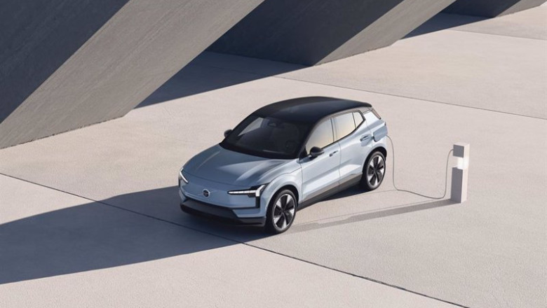 Volvo bate su récord mensual de ventas en marzo con 78.970 vehículos comercializados, un 25% interanual más. En la imagen el EX30. | VOLVO ep volvo bate su record mensual de ventas en marzo con 78970 vehiculos comercializados un 25
