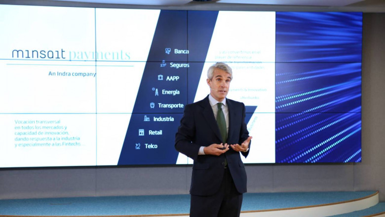 Borja Ochoa, de director general de Indra. | Minsait (Indra) minsait payments borja ochoa