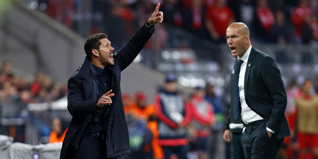 Cholo Simeone Zinedine Zidane