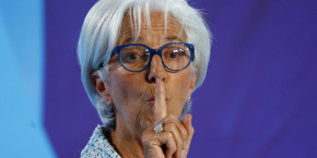 christine lagarde presidente de la banque centrale europeenne bce lors d une conference de presse a francfort 