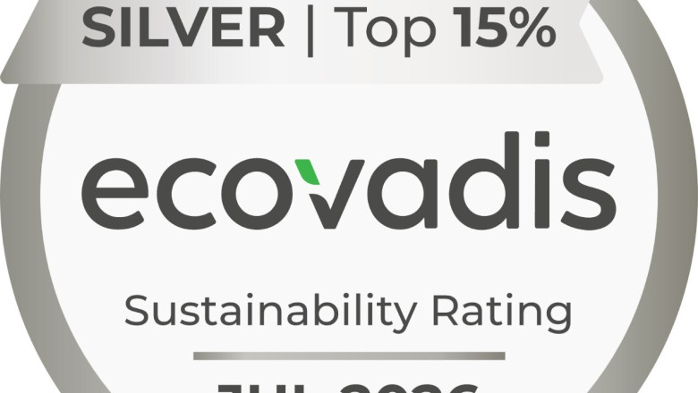 Unilumin recibió la Medalla de Plata de EcoVadis (Top 6%). (PRNewsfoto/Unilumin Group., Ltd.) ecovadis 6