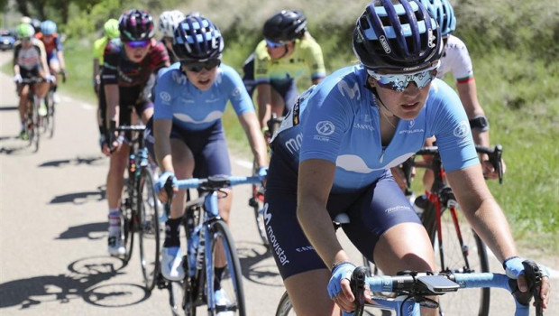 ep alicia gonzalezlourdes oyarbide del movistar team femenino