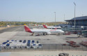 ep archivo   dos aviones de iberia en el aeropuerto adolfo suarez madrid barajas