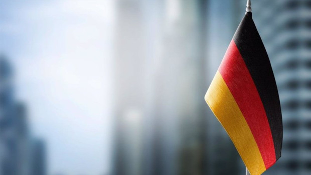 ep archivo   imagen de archivo de una bandera de alemania