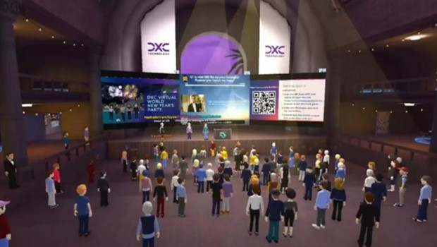 ep captura de pantalla del metaverso de dxc