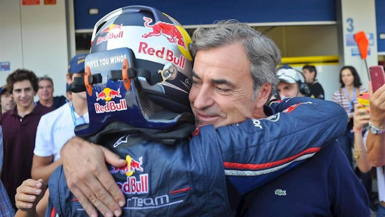ep carlos sainz jr y su padre tras el titulo de las world series by renault ep carlos sainz jr y su padre tras el titulo de las world series by renault
