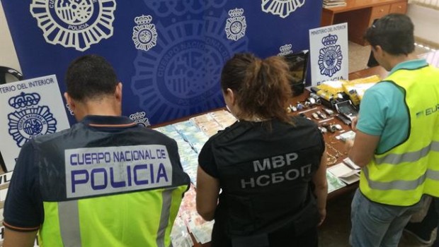 ep detenidos 34 miembrosuna organizacion criminal bulgarapretendia hacerse