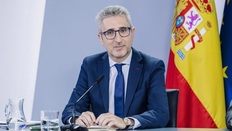 ep el ministro de hacienda arcadi espana durante la rueda de prensa posterior al consejo de ep el ministro de hacienda arcadi espana durante la rueda de prensa posterior al consejo de