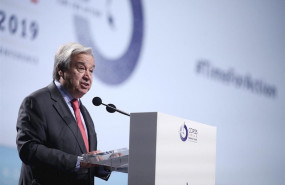 ep el presidente de la onu antonio guterres durante su intervencion en la ceremonia inaugural de la ep el presidente de la onu antonio guterres durante su intervencion en la ceremonia inaugural de la
