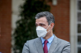 ep el presidente del gobierno pedro sanchez en el acro de recibimiento a los deportistas que han