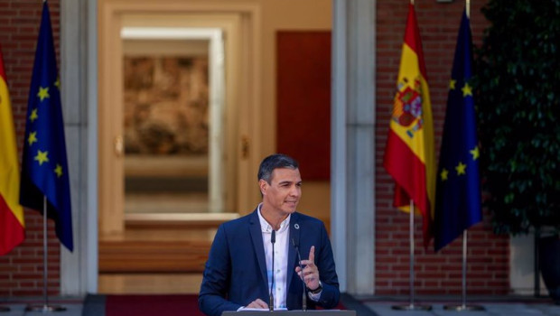 ep el presidente del gobierno pedro sanchez inaugura el curso politico en el palacio de la moncloa a