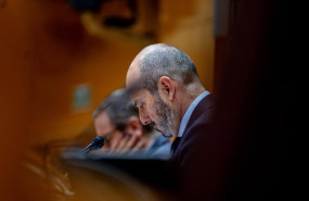 ep el presidente del senado pedro rollan durante una sesion plenaria en el senado a 2 de diciembre