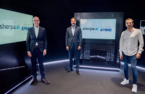 ep el socio de kpmg innovate luis buzzi el presidente de kpmg espana juanjo cano y el fundador y