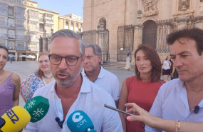 ep el vicesecretario de economia del pp juan bravo atiende a los medios en jaen