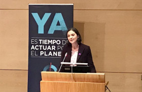 ep la ministra de industria comercio y turismo reyes maroto en jornada de electromovilidad en el