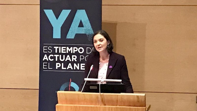ep la ministra de industria comercio y turismo reyes maroto en jornada de electromovilidad en el ep la ministra de industria comercio y turismo reyes maroto en jornada de electromovilidad en el