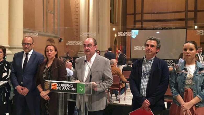Lambán anuncia el cese de la actividad educativa durante 15 días | GOBIERNO DE ARAGÓN ep lamban anuncia el cese de la actividad educativa durante 15 dias