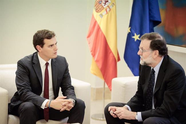 Mariano Rajoy se reúne con Albert Rivera en la Moncloa | TWITTER CIUDADANOS ep mariano rajoyreunealbert riverala moncloa 20171011094101