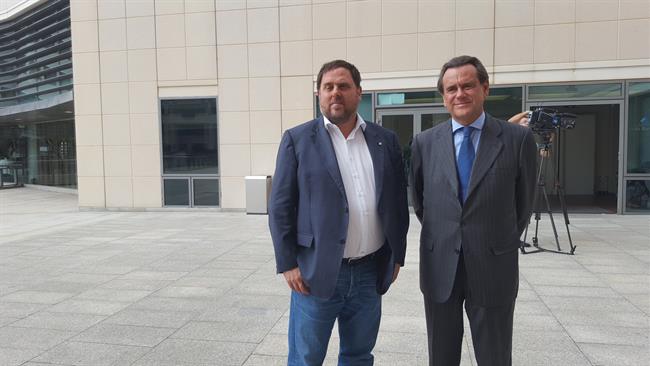 Oriol Junqueras y Sixte Cambra | EUROPA PRESS - Archivo ep oriol junquerassixte cambra