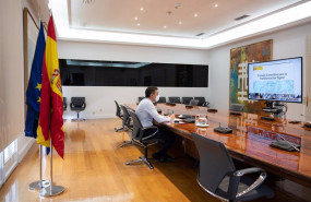 ep pedro sanchez preside la reunion en la que se constituye el consejo consultivo para la