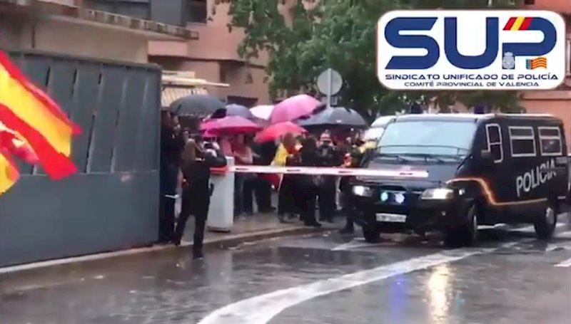 ep recibimiento de la uip procedente de cataluna en el complejo valenciano de zapadores ep recibimiento de la uip procedente de cataluna en el complejo valenciano de zapadores