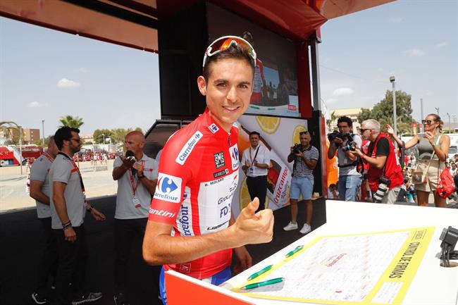 ep rudy molard conmaillotliderla vueltaespana 2018