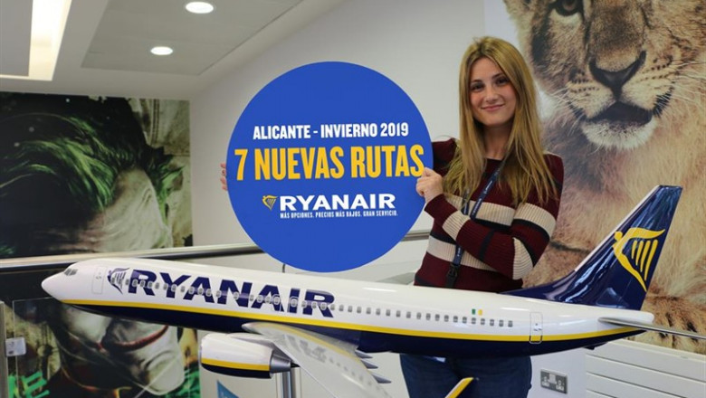 Ryanair abrirá siete nuevas rutas desde Alicante y cuatro desde Valencia en su c | RYANAIR ep ryanair abrira siete nuevas rutasalicantecuatrovalenciasu c