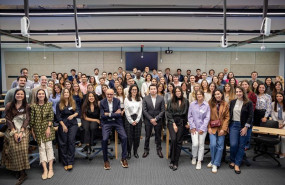 ep xavier marcet en el yln de amchamspain en la ie tower