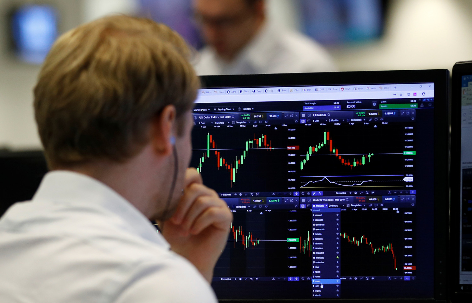 un trader travaille pour cmc markets a londres 