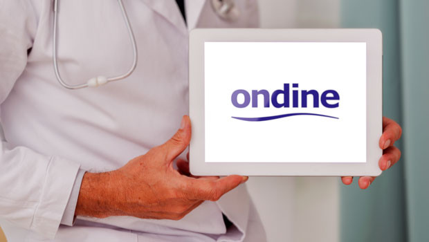 dl ondine biomedical aim bio pharmaceutical research development pharma clinical medical logo