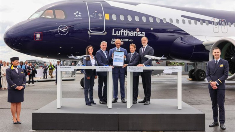 ep airbus y lufthansa celebran 50 anos de asociacion y acuerdan futuras cooperaciones ep airbus y lufthansa celebran 50 anos de asociacion y acuerdan futuras cooperaciones