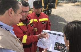 ep antonio sanz visitazona afectadaincendiomoguer huelva