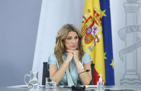 ep archivo   yolanda diaz firma este jueves en tenerife el nuevo convenio del plan integral de