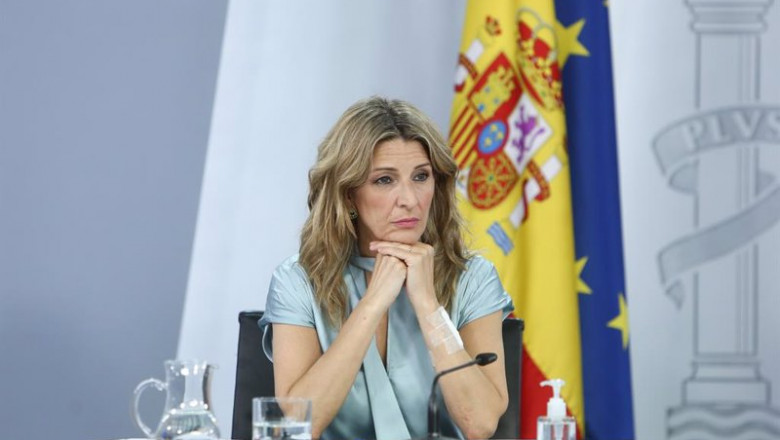 ep archivo   yolanda diaz firma este jueves en tenerife el nuevo convenio del plan integral de
