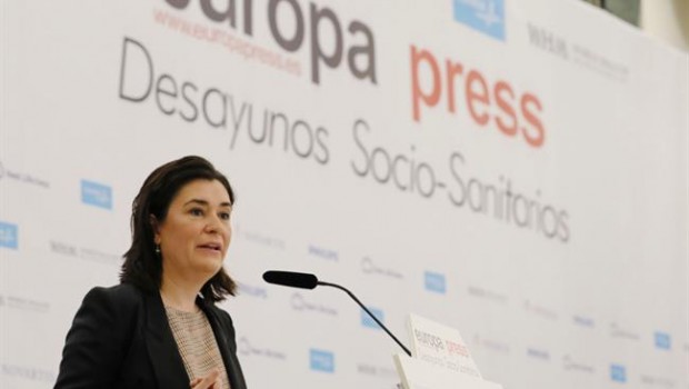 ep carmen monton participadesayuno socio-sanitarioeuropa press 20180606102806
