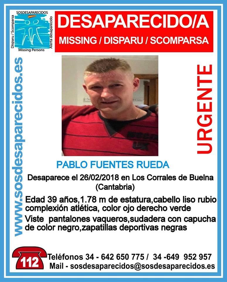 Cartel del hombre desaparecido | SOSDESAPARECIDOS ep cartelhombre desaparecido